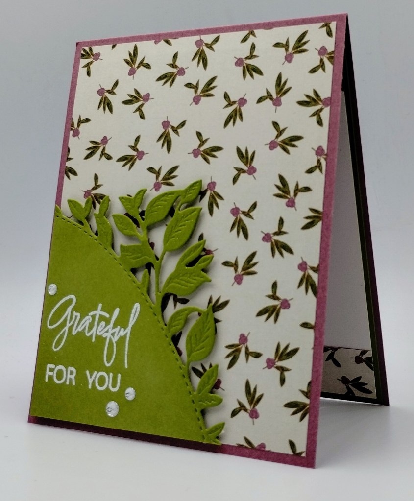 Stampin' Up! Iconic Imagery Thank You 4 creativestampingdesigns.com