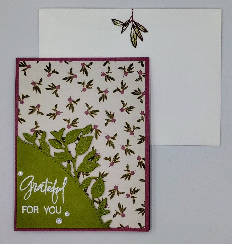 Stampin' Up! Iconic Imagery Thank You 6 creativestampingdesigns.com
