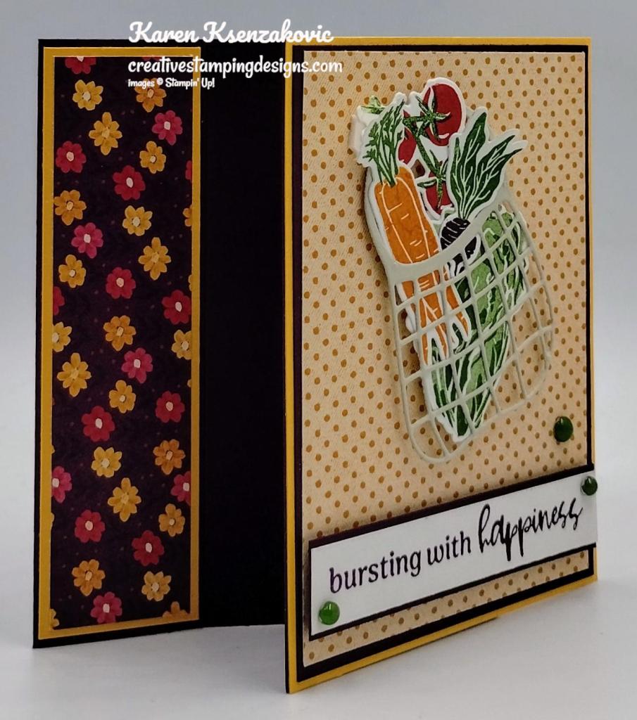 Stampin' Up! Market Goodness Fun Fold 3 creativestampingdesigns.com