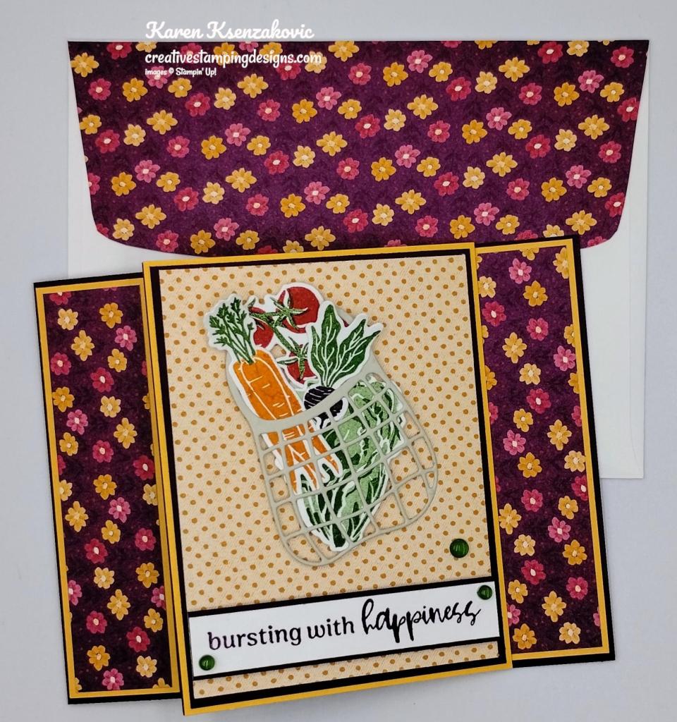 Stampin' Up! Market Goodness Fun Fold 7 creativestampingdesigns.com