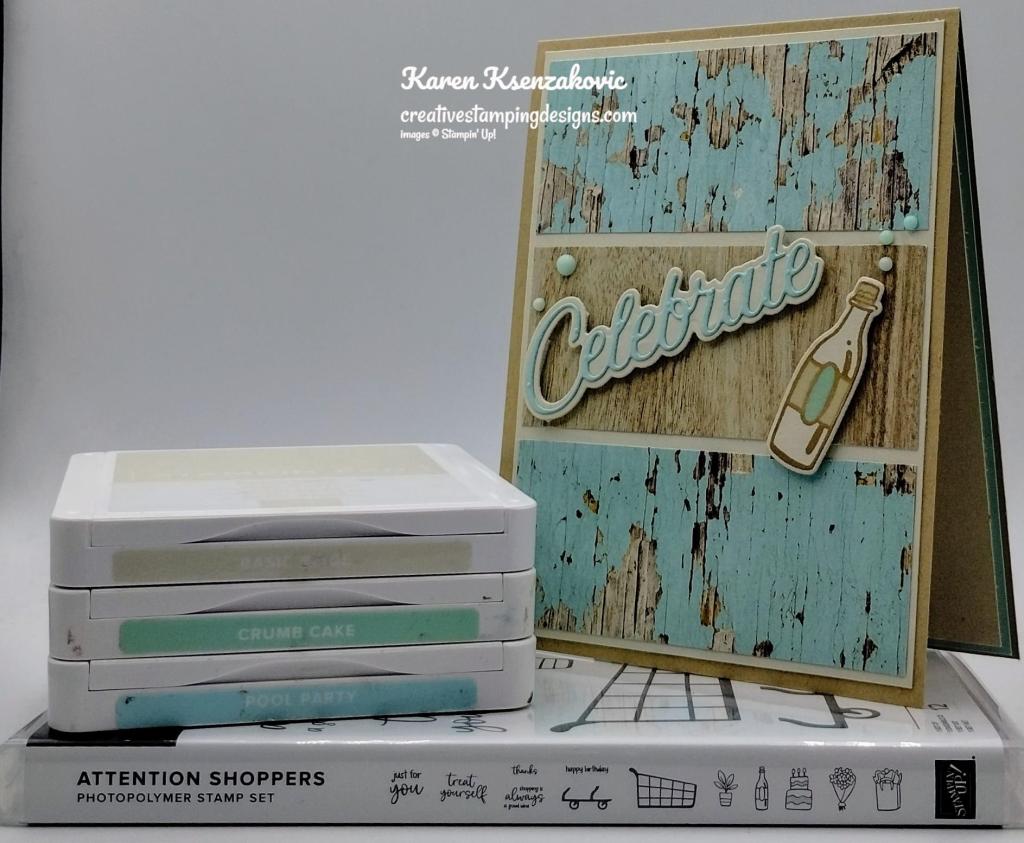 Stampin' Up! Attention Shoppers Celebrate 1 creativestampingdesigns.com