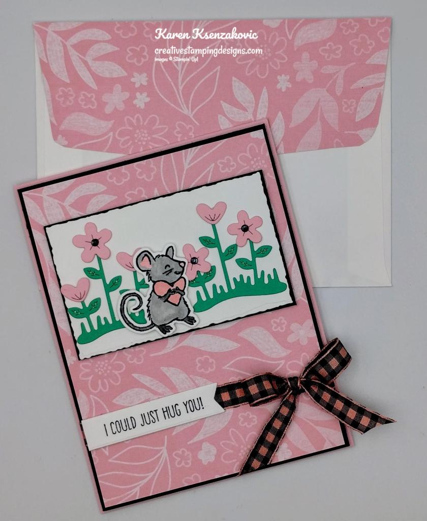 Stampin' Up! Hearts & Hugs Thanks 7 creativestampingdesigns.com