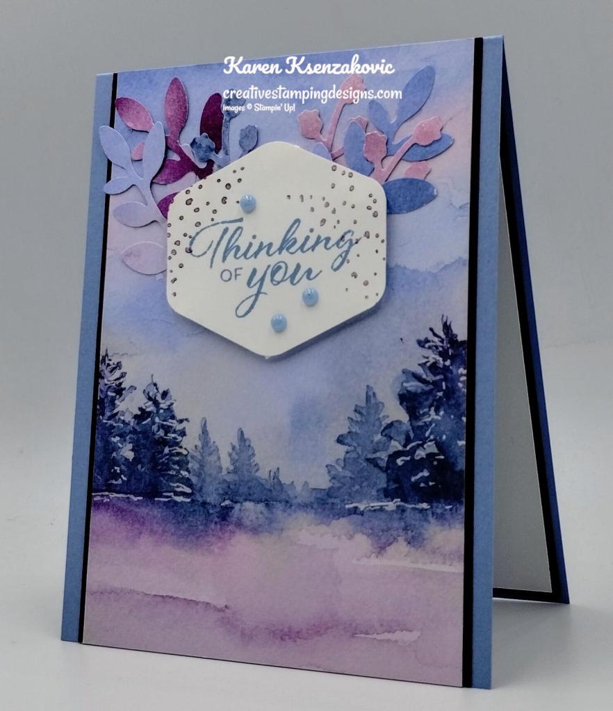 Stampin' Up! Layering Leaves on Thoughtful Journey 4 creativestampingdesigns.com