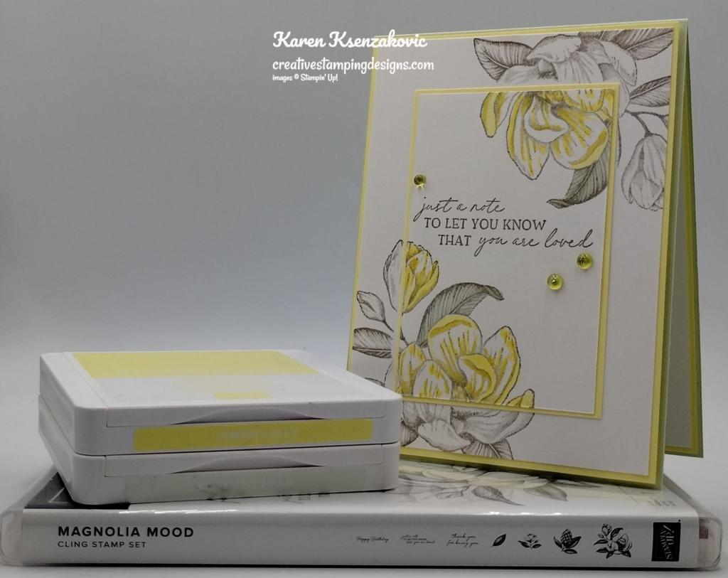 Stampin' Up! Magnolia Mood Double Time 1 creativestampingdesigns.com