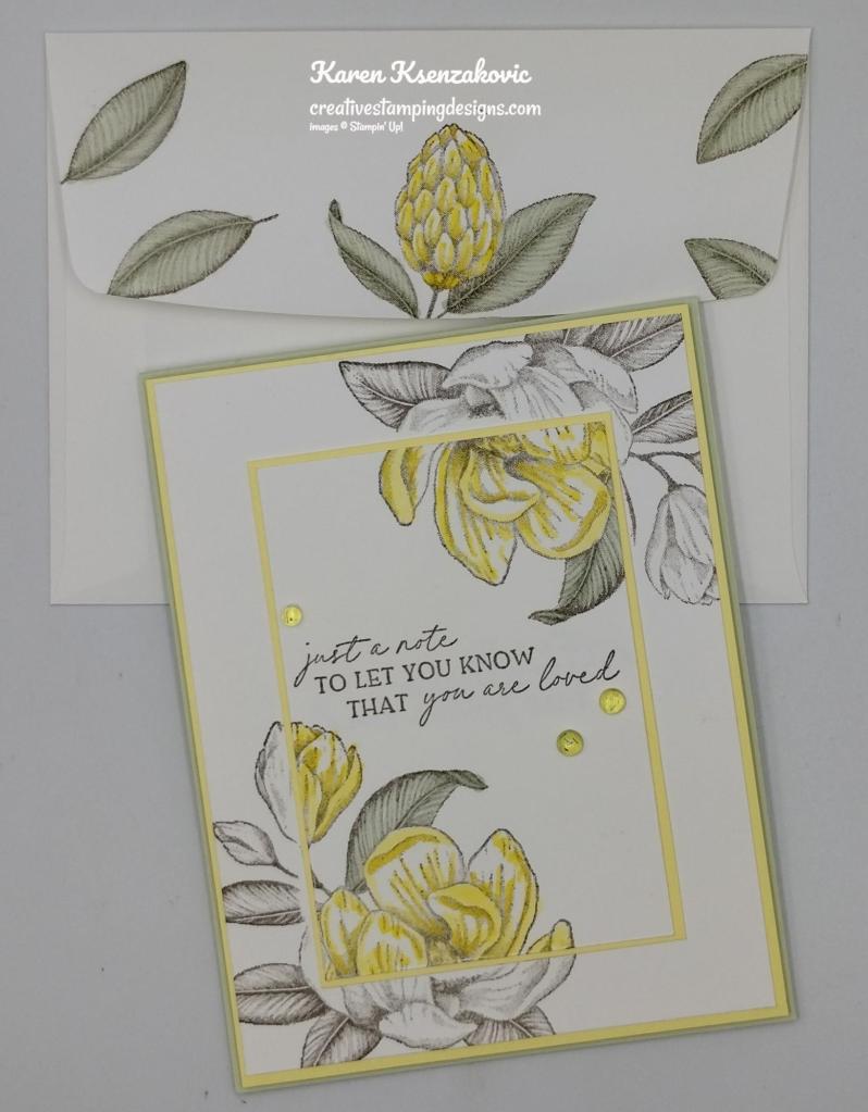 Stampin' Up! Magnolia Mood Double Time 7 creativestampingdesigns.com