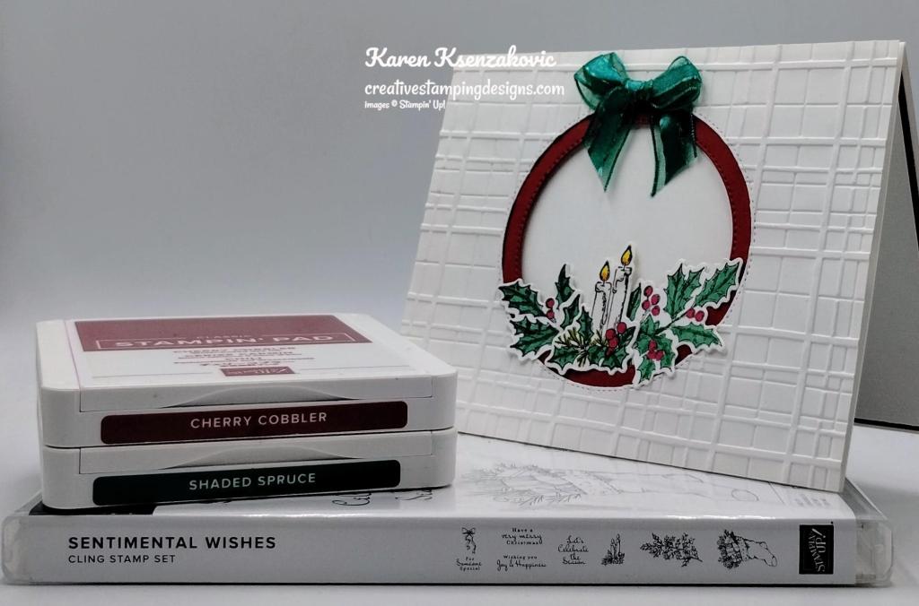 Stampin' Up! Sentimental Wishes Candles 1 creativestampingdesigns.com