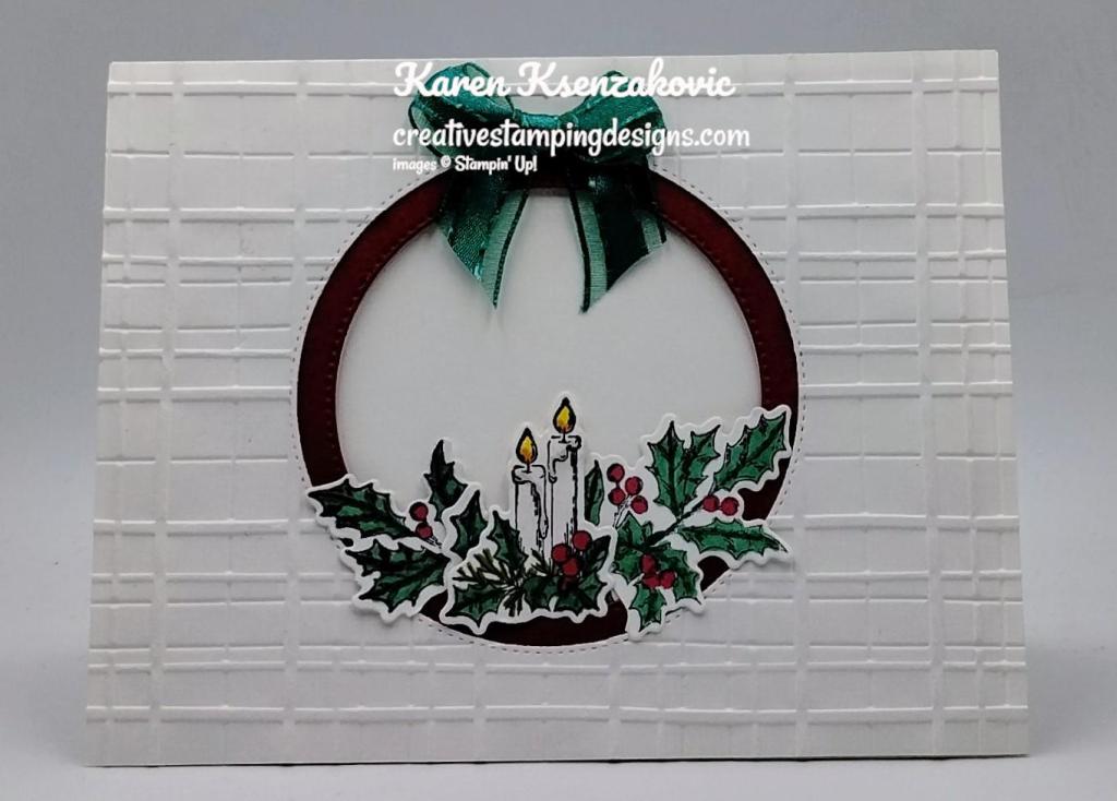 Stampin' Up! Sentimental Wishes Candles 2 creativestampingdesigns.com