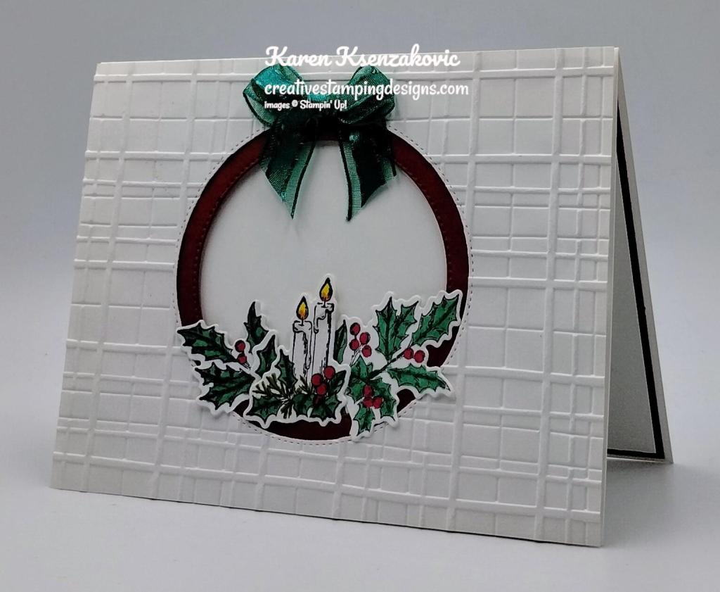 Stampin' Up! Sentimental Wishes Candles 4 creativestampingdesigns.com