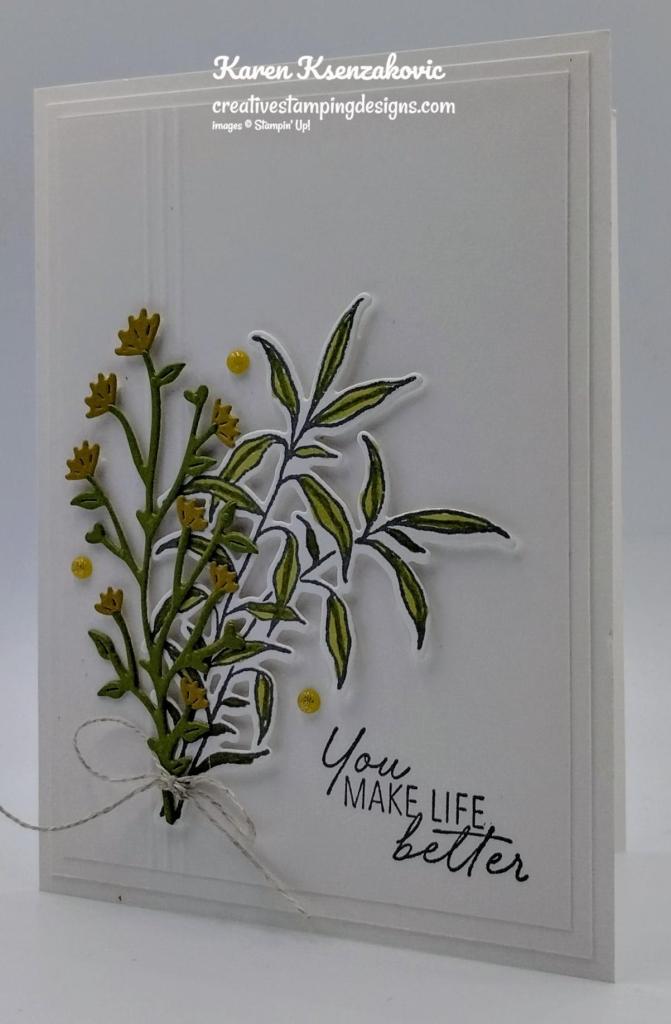 Stampin' Up! Thoughtful Wishes CAS 3 creativestampingdesigns.com