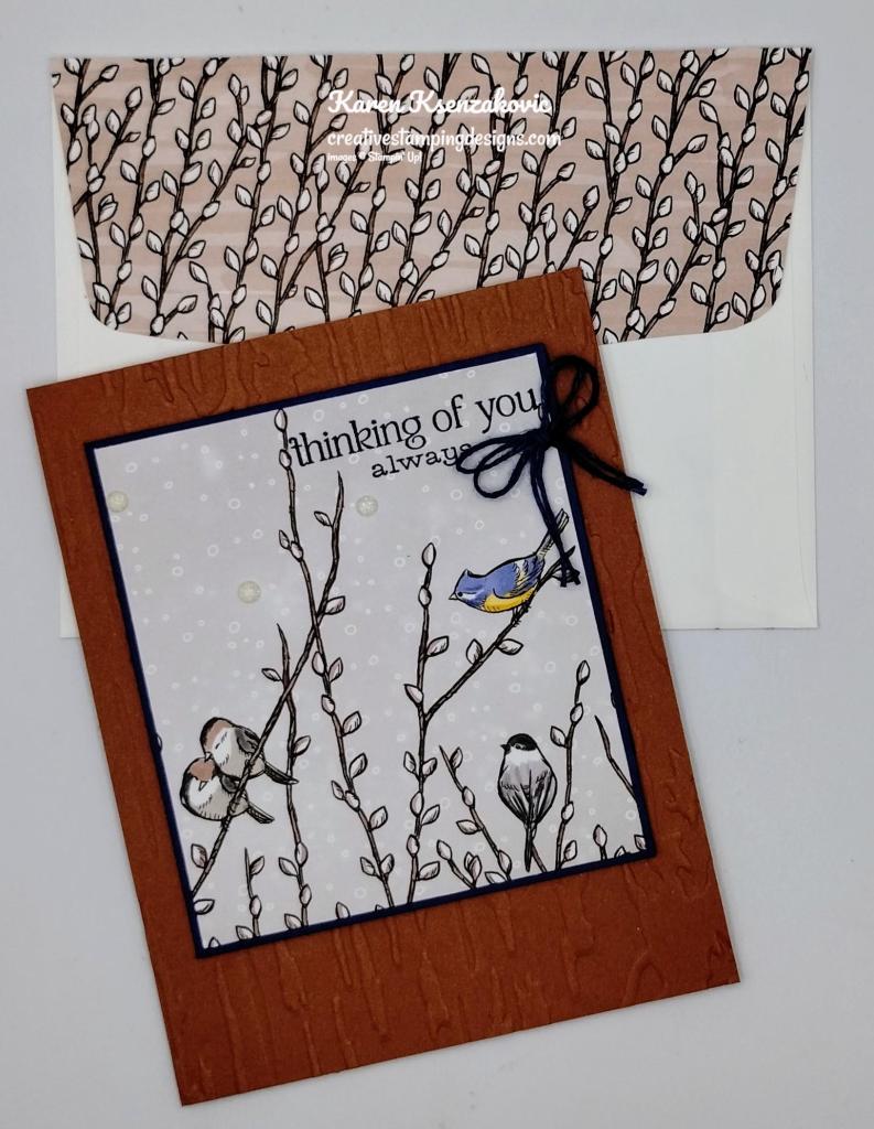 Stampin' Up! Winterly Tree Tops CAS 7 creativestampingdesigns.com