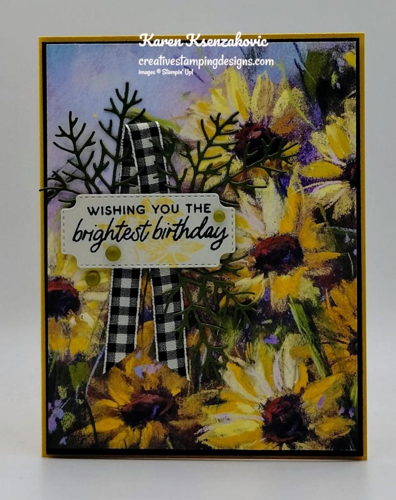Stampin' Up! Cheerful Daisies Autumn 2 creativestampingdesigns.com