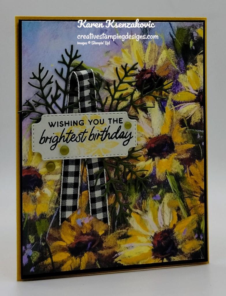 Stampin' Up! Cheerful Daisies Autumn 4 creativestampingdesigns.com