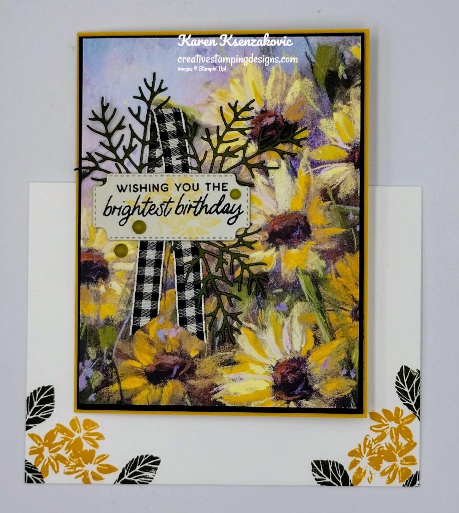 Stampin' Up! Cheerful Daisies Autumn 6 creativestampingdesigns.com