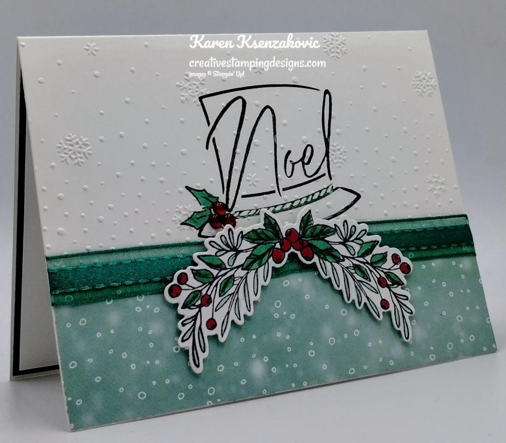 Stampin' Up! Festive Words Noel 3 creativestampingdesigns.com