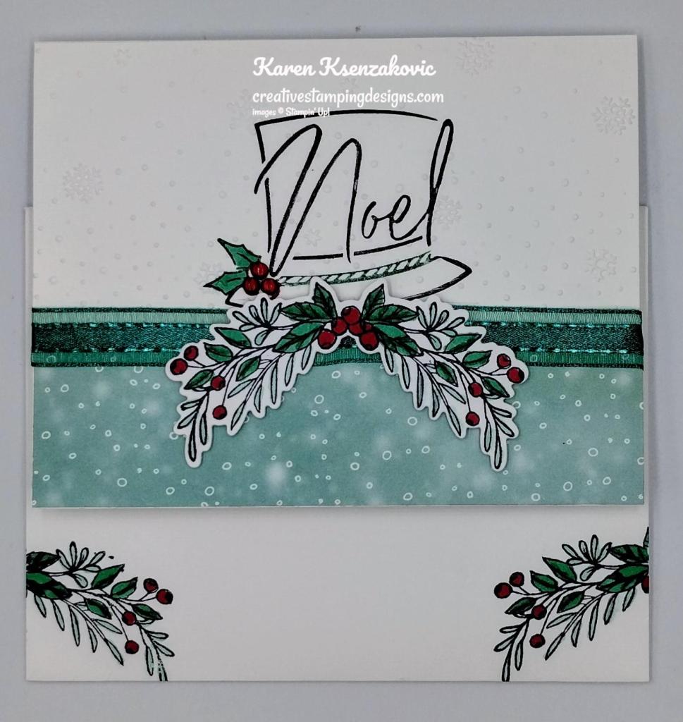 Stampin' Up! Festive Words Noel 6 creativestampingdesigns.com