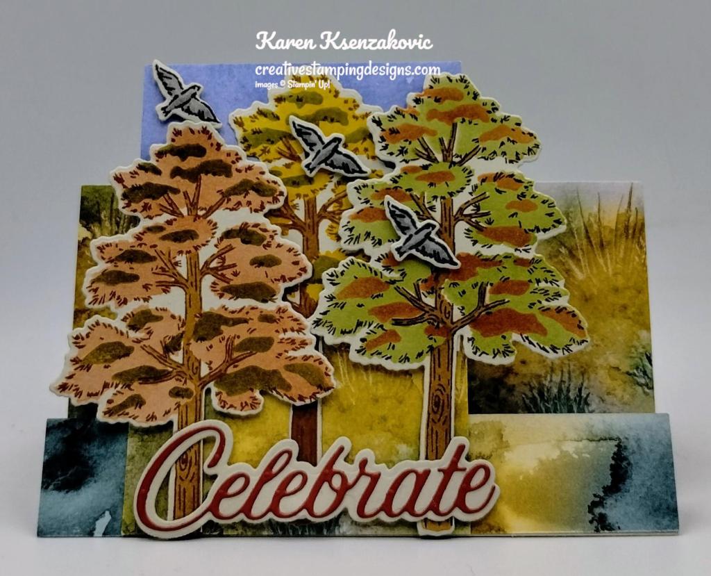 Stampin' Up! Frosted Forest Fun Fold 2 creativestampingdesigns.com