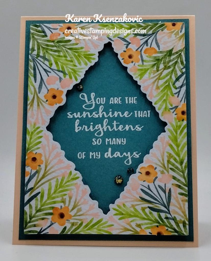 Stampin' Up! Hope You Know Framed 2 creativestampingdesigns.com