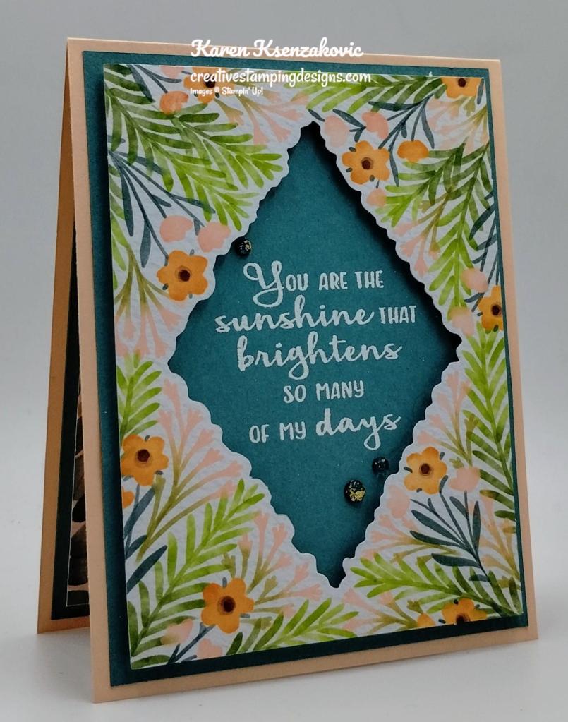 Stampin' Up! Hope You Know Framed 3 creativestampingdesigns.com