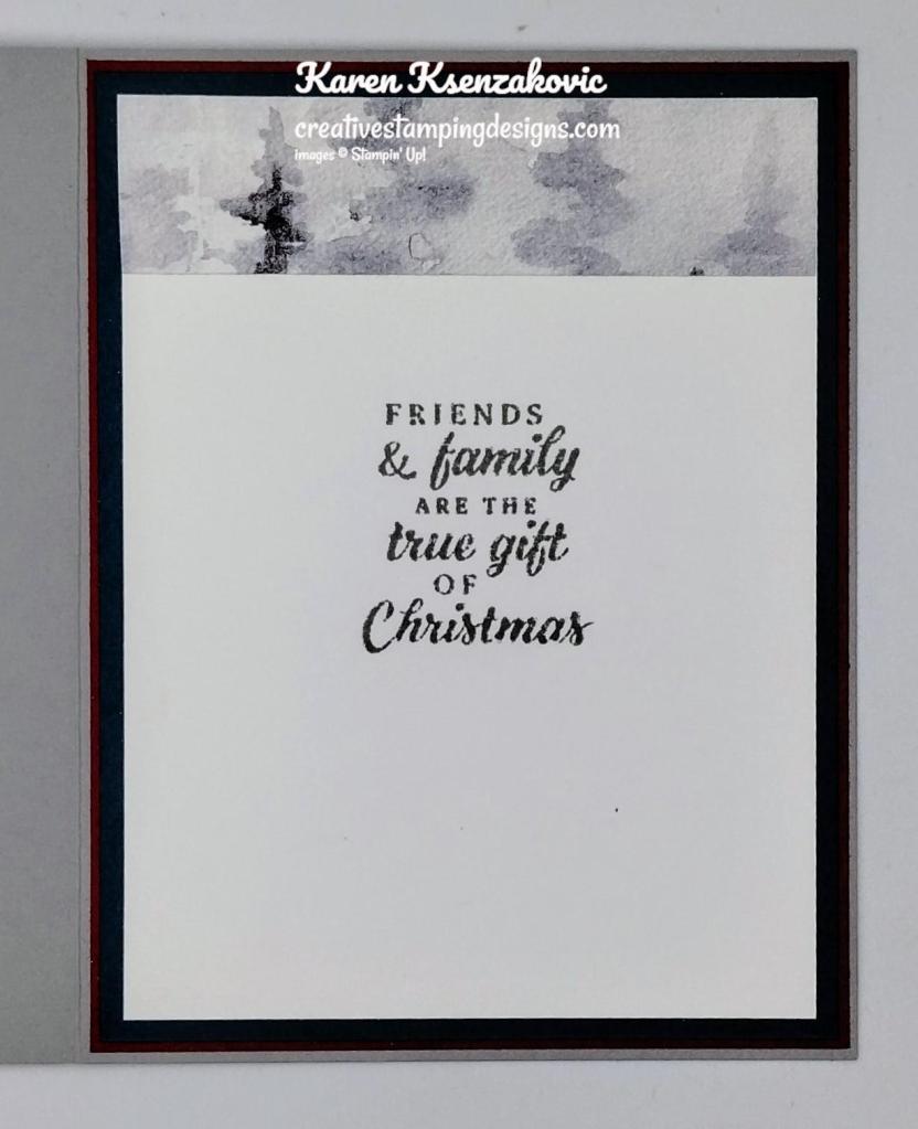 Stampin' Up! Peaceful Season CAS 5 creativestampingdesigns.com