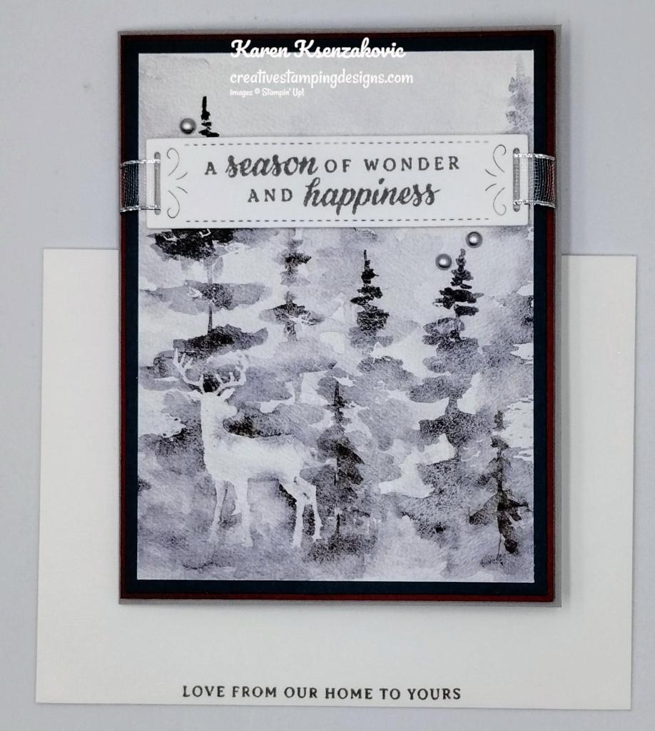 Stampin' Up! Peaceful Season CAS 6 creativestampingdesigns.com