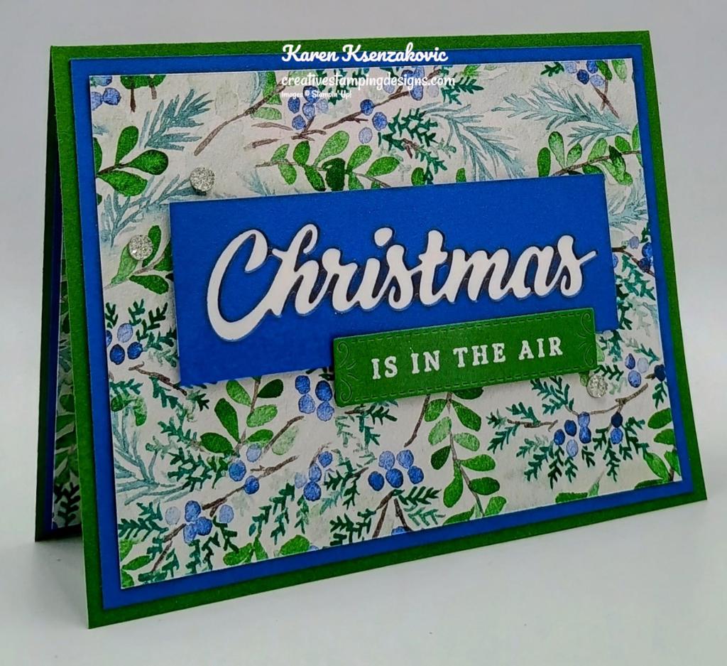 Stampin' Up! Peaceful Season CAS 3 creativestampingdesigns.com