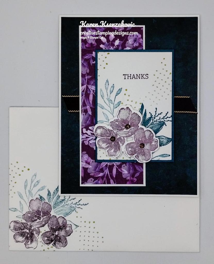 Stampin' Up! Regal Flora Thanks 6 creativestampingdesings.com
