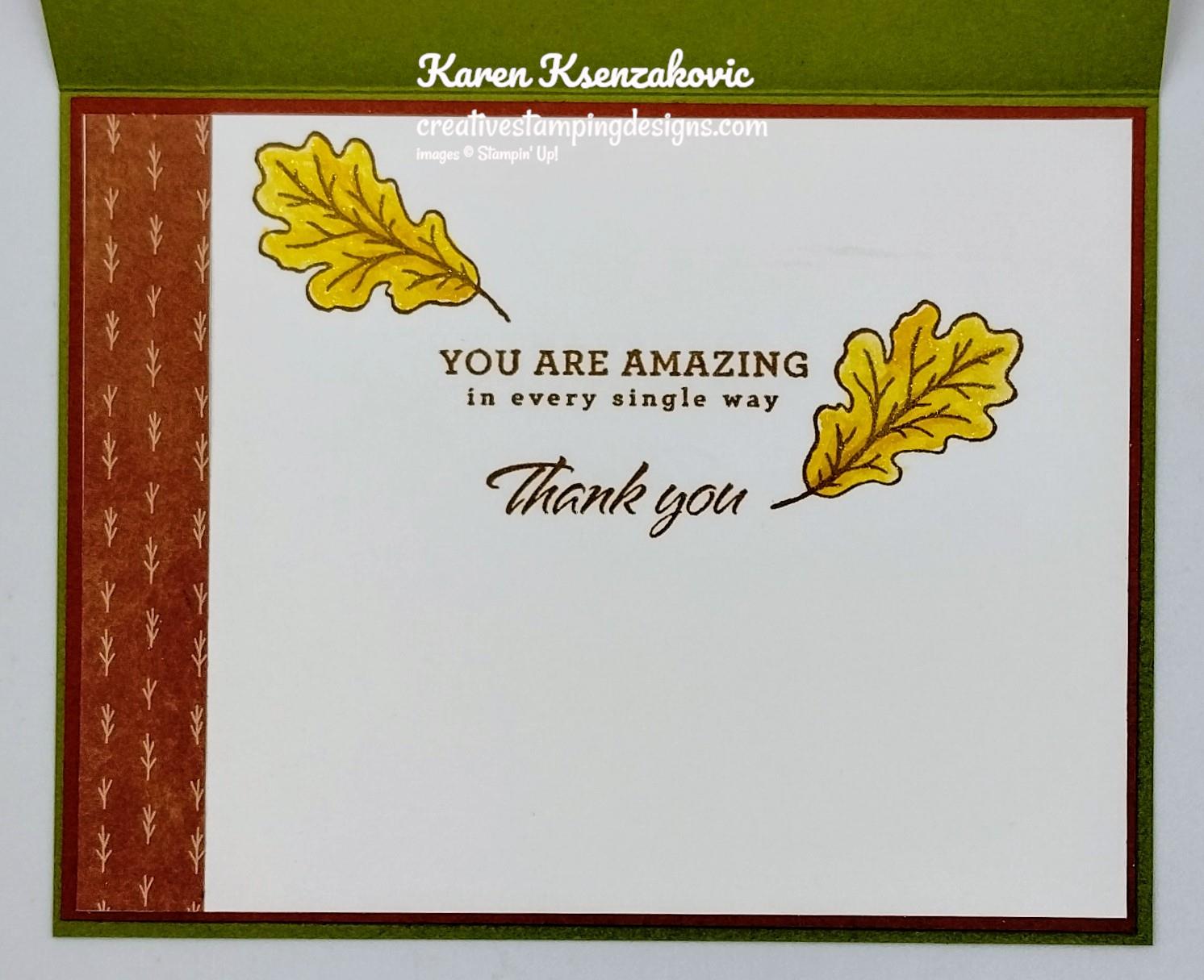 Stampin’ Up! Sweet Days of Autumn Expressions for The Happy Inkin ...