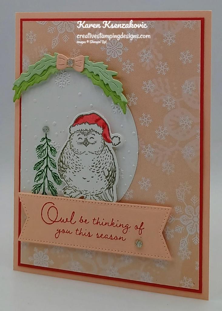 Stampin' Up! Christmas Friends Owl 4 creativestampingdesigns.com