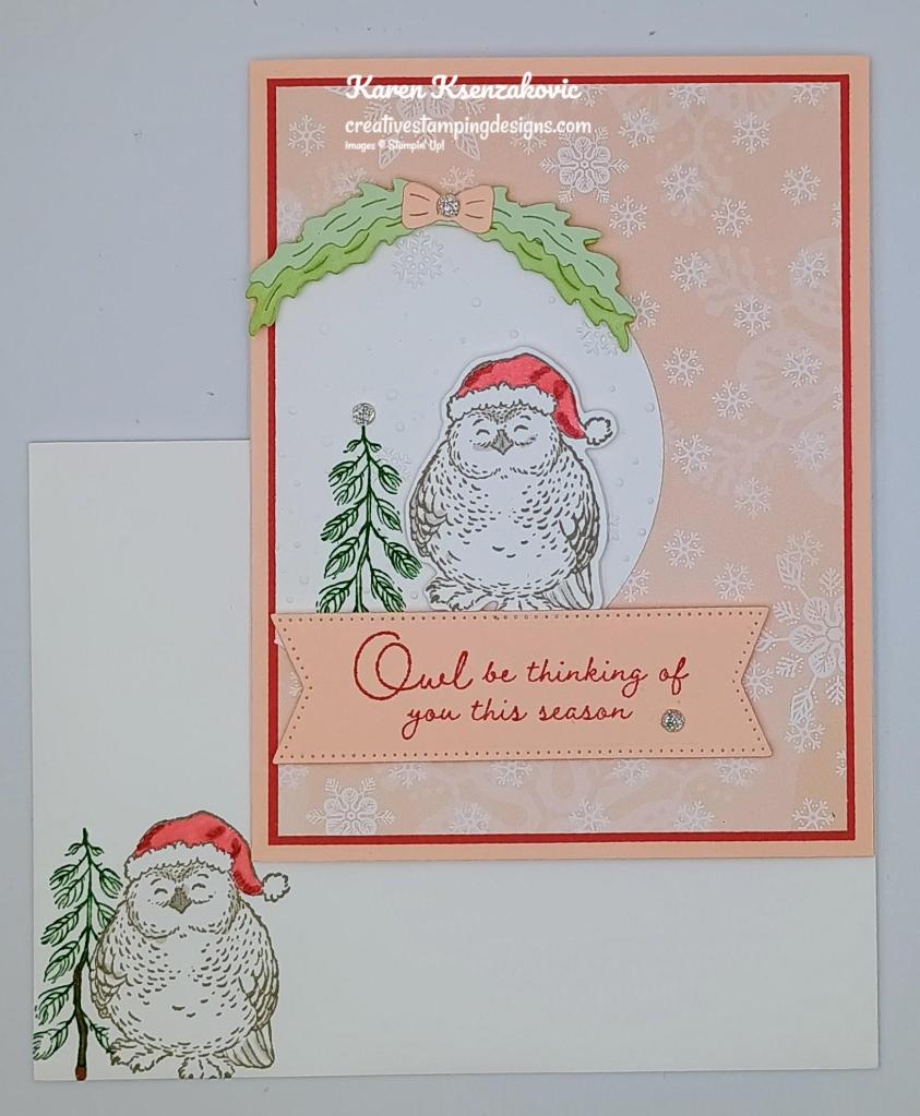 Stampin' Up! Christmas Friends Owl 6 creativestampingdesigns.com
