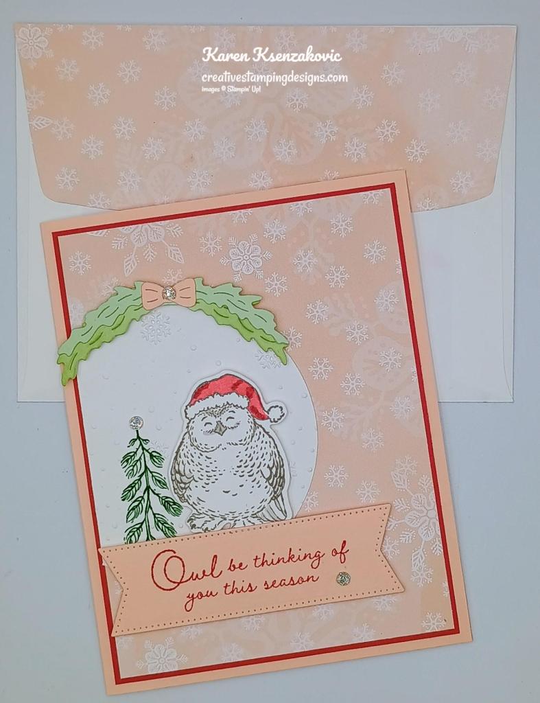 Stampin' Up! Christmas Friends Owl 7 creativestampingdesigns.com