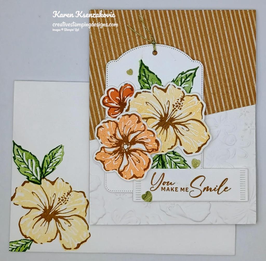 Stampin' Up! Happy Hibiscus Tag 6 creativestampingdesigns.com