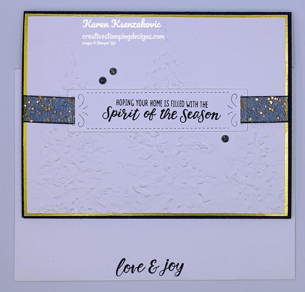 Stampin' Up! Merriest Trees CAS 6 creativestampingdesigns.com