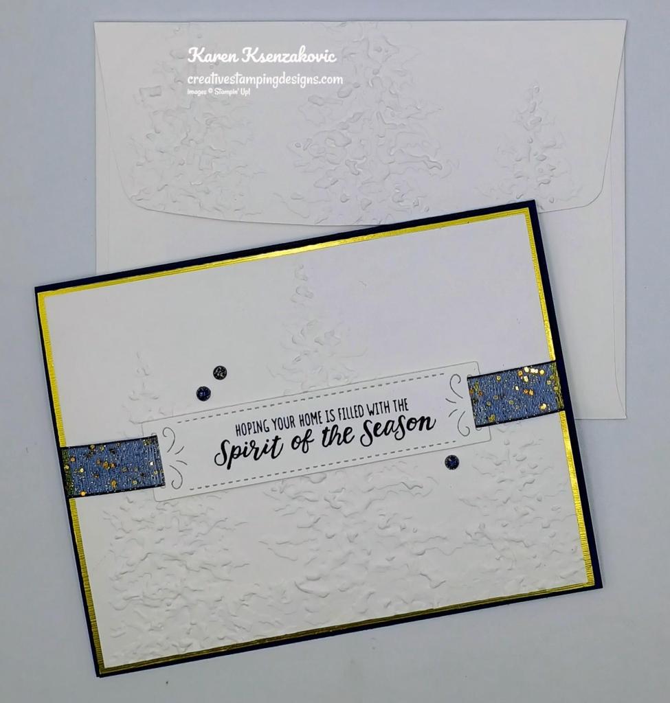 Stampin' Up! Merriest Trees CAS 7 creativestampingdesigns.com