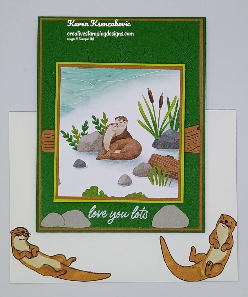 Stampin Up! Otterly Amazing Love 6 creativestampingdesigns.com