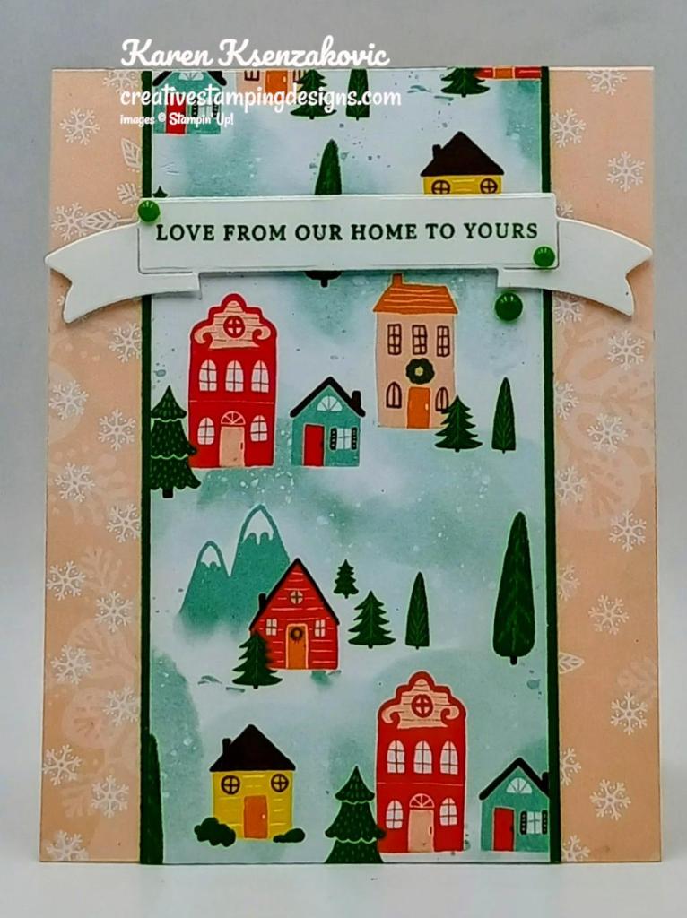 Stampin' Up! Peaceful Season Home 2 creativestampingdesigns.com
