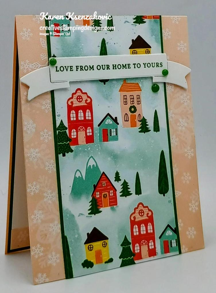 Stampin' Up! Peaceful Season Home 3 creativestampingdesigns.com