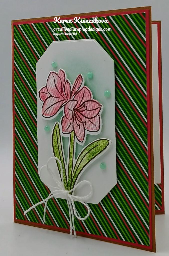 Stampin' Up! Artful Amaryllis 4 creativestampingdesigns.com