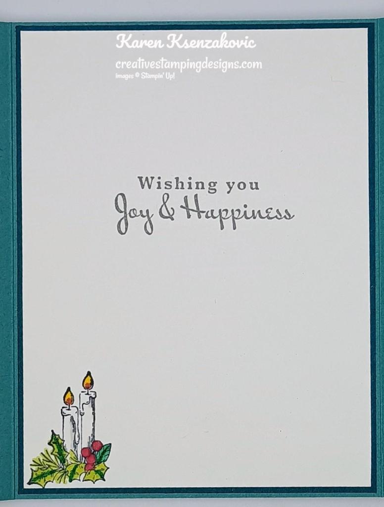 Stampin' Up! Christmas Labels Fun Fold 5 creativestampingdesigns.com