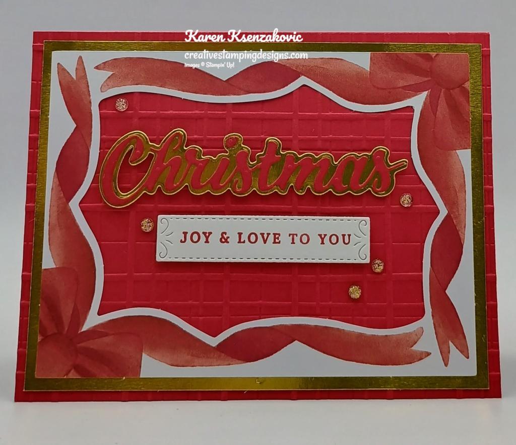 Stampin' Up! Festive Peaceful Season 2 creativestampingdesigns.com