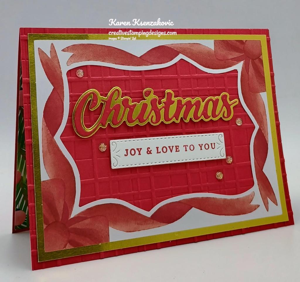 Stampin' Up! Festive Peaceful Season 3 creativestampingdesigns.com