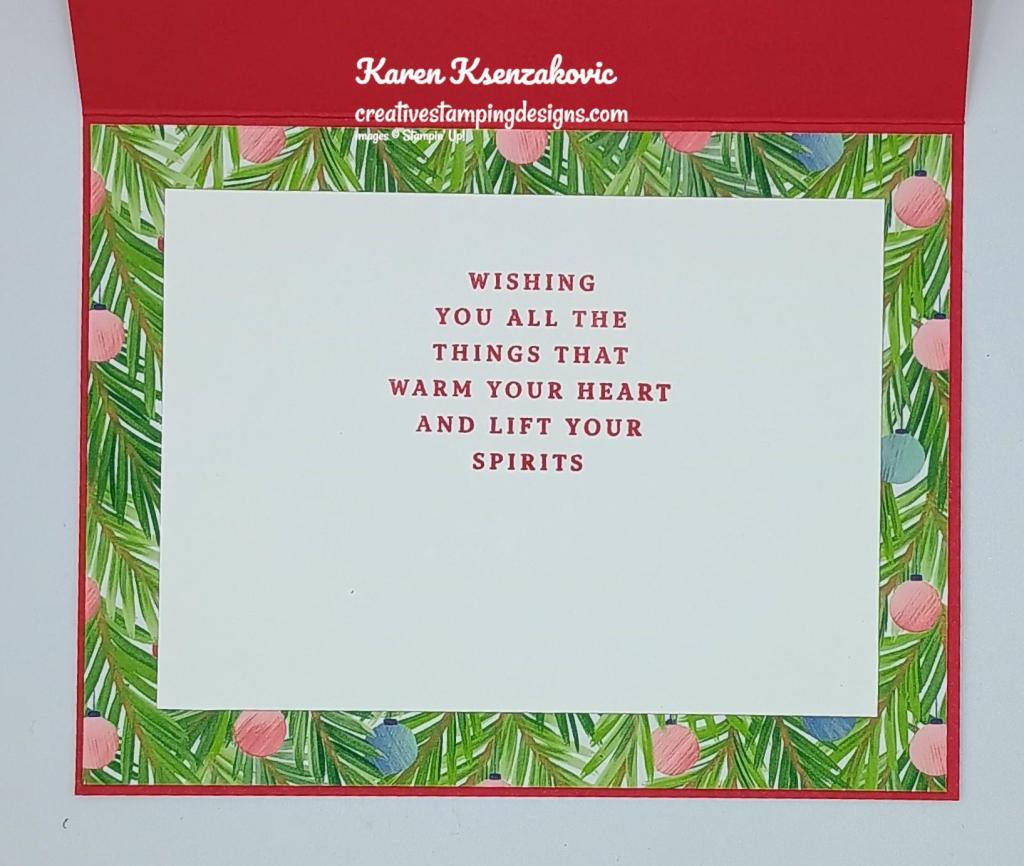 Stampin' Up! Festive Peaceful Season 5 creativestampingdesigns.com