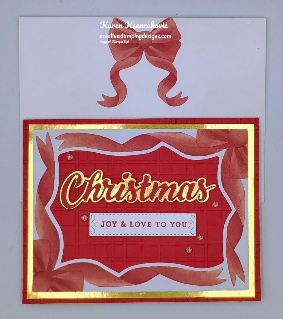 Stampin' Up! Festive Peaceful Season 6 creativestampingdesigns.com