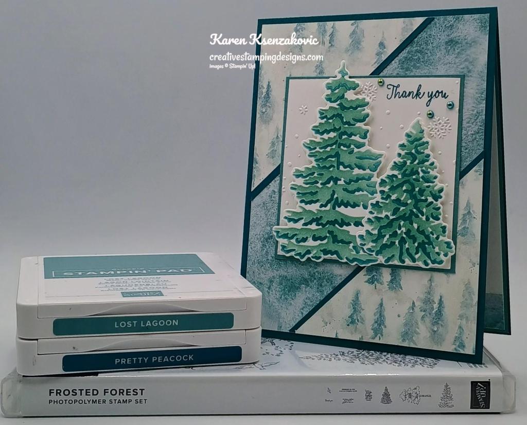 Stampin' Up! Frosted Forest CAS 1 creativestampingdesigns.com