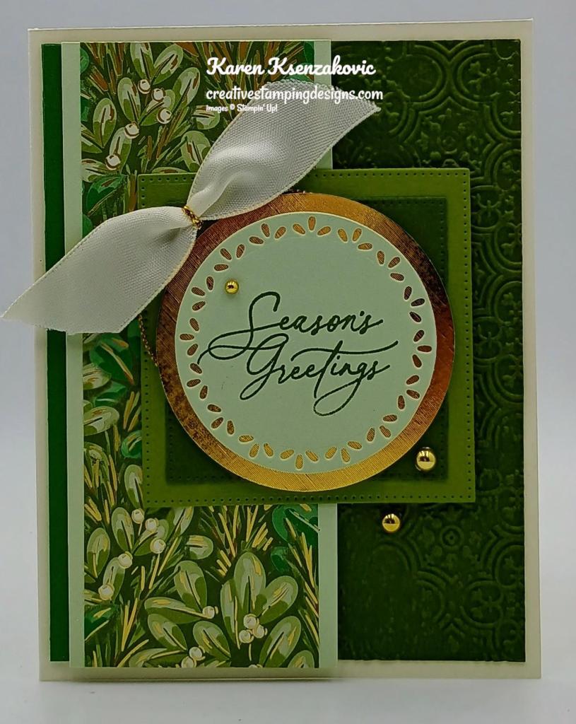 Stampin' Up! Greetings Of The Season 2 creativestampingdesigns.com