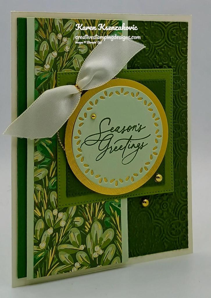 Stampin' Up! Greetings Of The Season 4 creativestampingdesigns.com