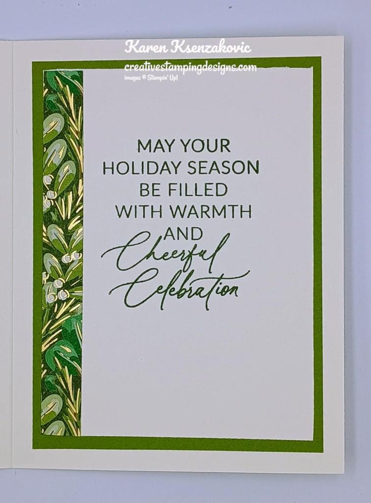 Stampin' Up! Greetings Of The Season 5 creativestampingdesigns.com