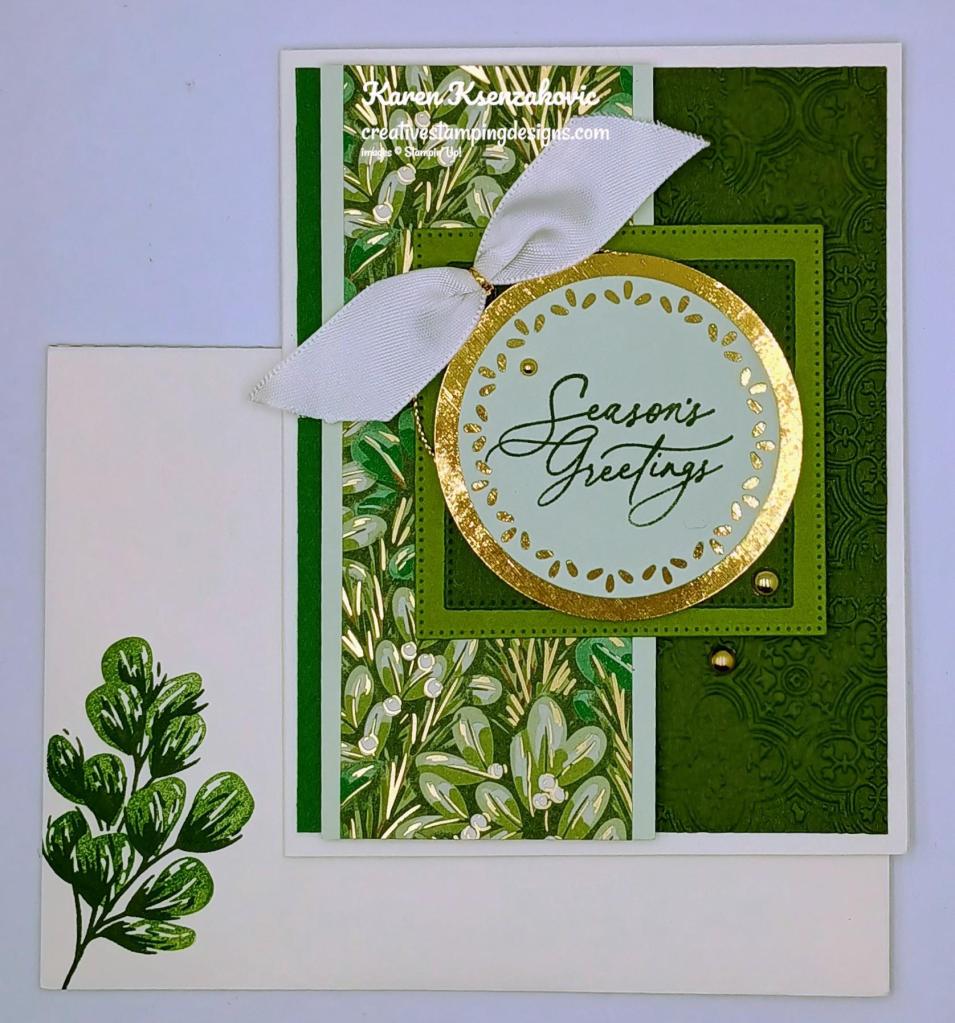 Stampin' Up! Greetings Of The Season 6 creativestampingdesigns.com