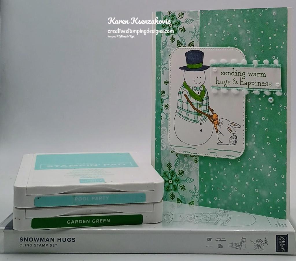 Stampin' Up1 Snowman Hugs 1 creativestampingdesigns.com