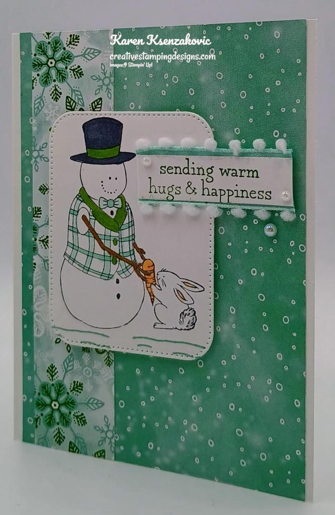 Stampin' Up1 Snowman Hugs 4 creativestampingdesigns.com