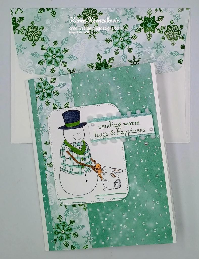 Stampin' Up1 Snowman Hugs 7 creativestampingdesigns.com